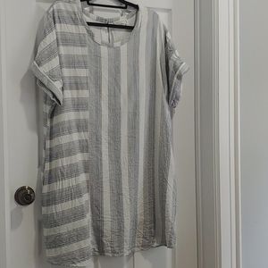 Striped Sheath Dress